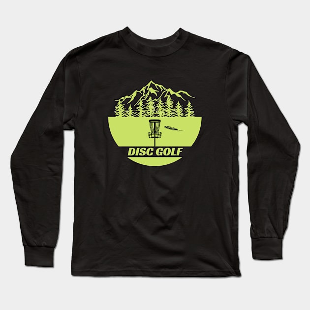 Disc Golf lovers Long Sleeve T-Shirt by Zodde art